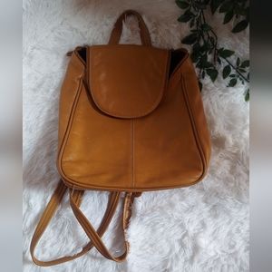 Leather Mini Backpack